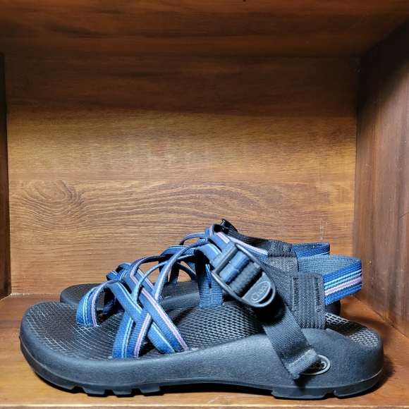 Chaco ZX2 Checker Strappy Sandal 9W - Picture 3 of 6